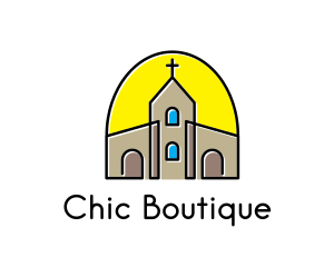 Catholic Parish Church logo design