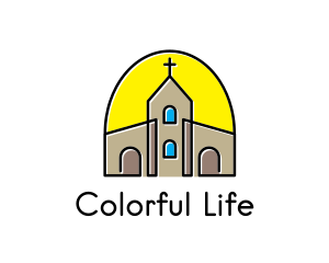 Catholic Parish Church logo design