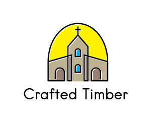 Catholic Parish Church logo design