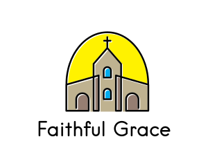 Catholic Parish Church logo design