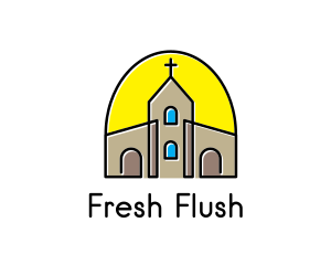 Catholic Parish Church logo design