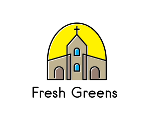 Catholic Parish Church logo design