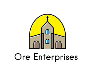 Catholic Parish Church logo design