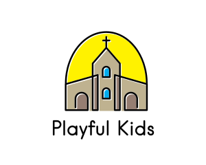 Catholic Parish Church logo design