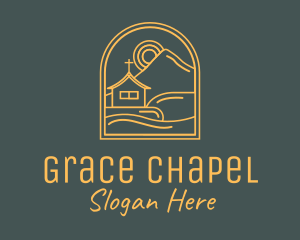 Mountain Valley Church Chapel logo design