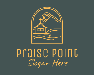 Mountain Valley Church Chapel logo design