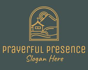 Mountain Valley Church Chapel logo design