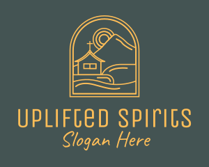 Mountain Valley Church Chapel logo design