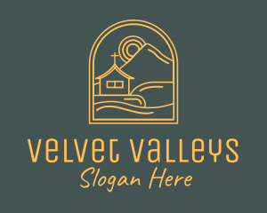 Mountain Valley Church Chapel logo design