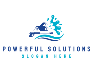 Cleaning Power Washing logo design