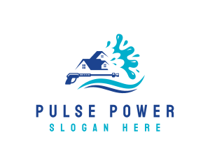 Cleaning Power Washing logo design