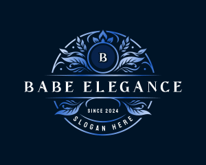 Elegant Floral Boutique logo design