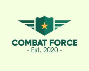 Armed Forces Shield logo design
