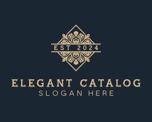 Elegant Flower Florist logo design