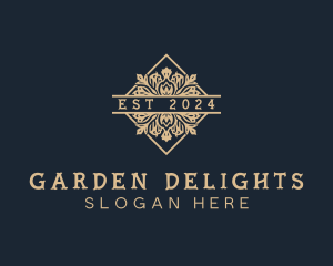 Elegant Flower Florist logo design