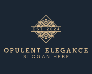 Elegant Flower Florist logo design