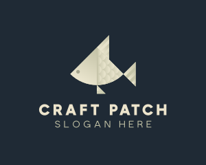 Paper Fish Craft logo design