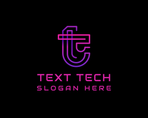 Tech Digital Cyberspace logo design