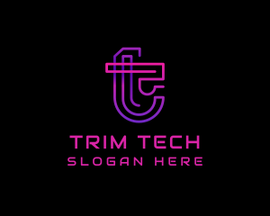 Tech Digital Cyberspace logo design