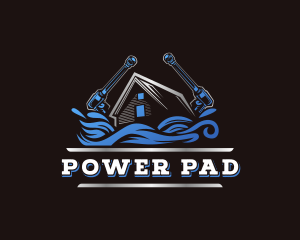 Cleaning Power Washer logo design