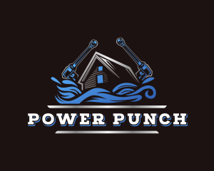 Cleaning Power Washer logo design