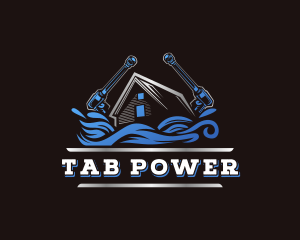 Cleaning Power Washer logo design