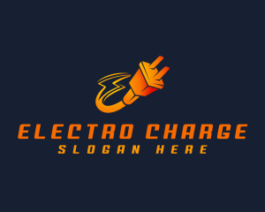 Electric Power Plug logo design