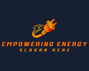 Electric Power Plug logo design