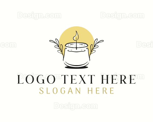 Scented Candle Decor Logo