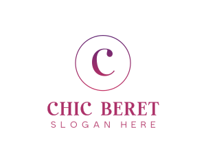 Feminine Gradient Luxury logo design