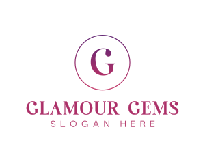 Feminine Gradient Luxury logo design