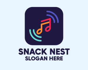 Music Streaming App logo design