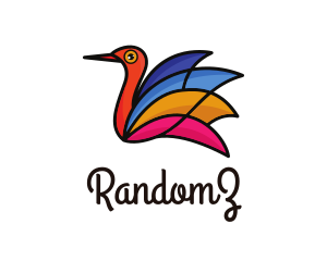 Colorful Nature Bird logo