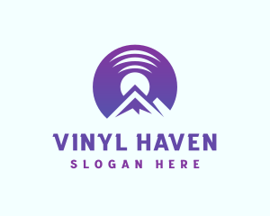 Vinyl Record Mountain logo