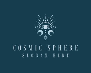 Celestial Cosmic Eye logo design