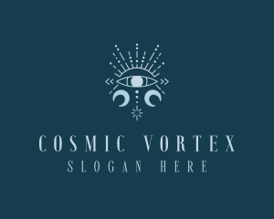 Celestial Cosmic Eye logo design