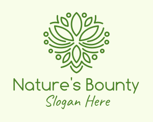 Nature Eco Leaf logo design