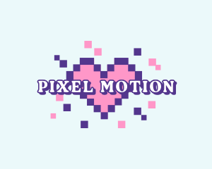 Pixel Heart Gaming logo design