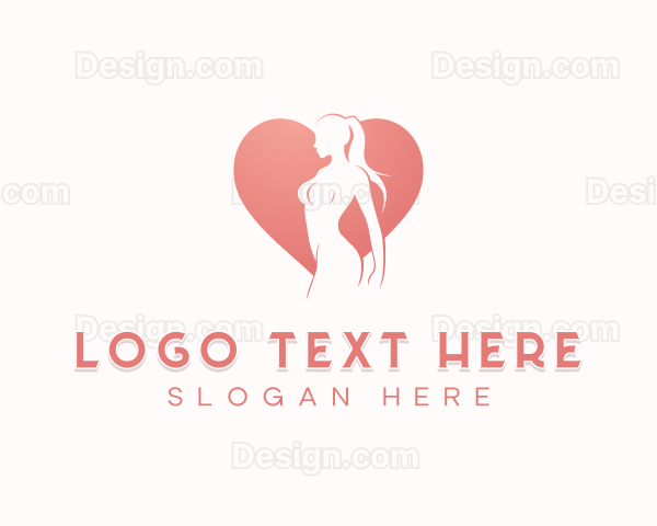 Seduction Sexy Woman Logo