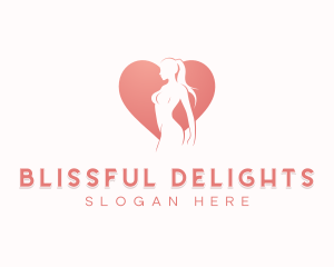 Seduction Sexy Woman logo design