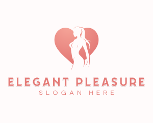 Seduction Sexy Woman logo design