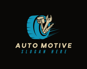 Auto Parts Maintenance logo design