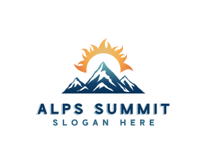 Sun Mountain Summit logo design