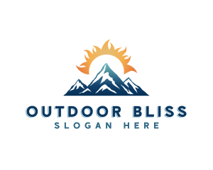 Sun Mountain Summit logo design