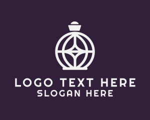 Elegant Perfume Bottle logo