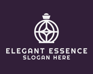 Elegant Perfume Bottle logo