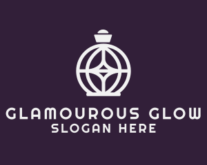 Elegant Perfume Bottle logo