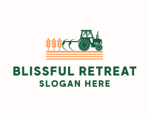 Industrial Wheat Tractor logo