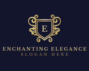 Elegant Premium Shield logo design