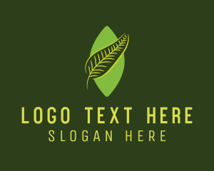 Green Leaf Plant logo